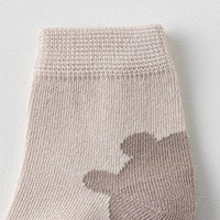 Pack of 5 Girls Multicolour Animal Design Ankle Length Socks Socks