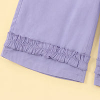 Girls Light Blue Sleeveless Top With Pants Sets 2 pc. Sets