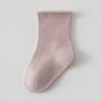Pack of 6 Boys Multicolour Ribbed Knit Cotton Blend Socks Socks