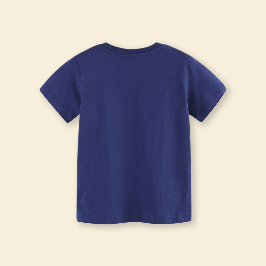 Boys Short Sleeve Truck Graphic T-Shirt Tshirts   