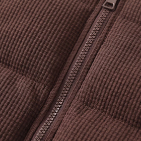 Boys Dark Brown Textured Hooded Zip-up Jacket Coats & Jackets