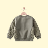 Boys Sage Green Typographic Long Sleeve Sweatshirt Sweatshirts & Hoodies