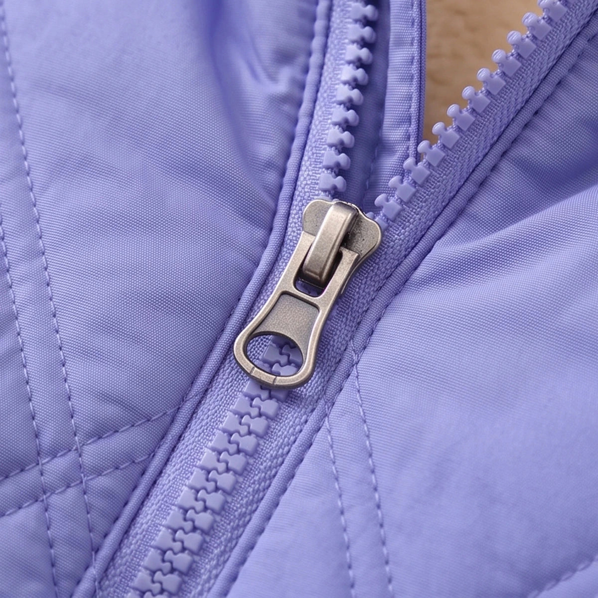 Girls Light Blue Long Sleeve Hooded Puffer Jacket Coats & Jackets