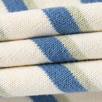 Boys Blue Stripes Knitted Polo Sweater Sweaters & Cardigans