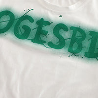 Boys Green Typographic Printed Short Sleeves T-Shirt With Cargo Shorts Set 2 pc. Sets
