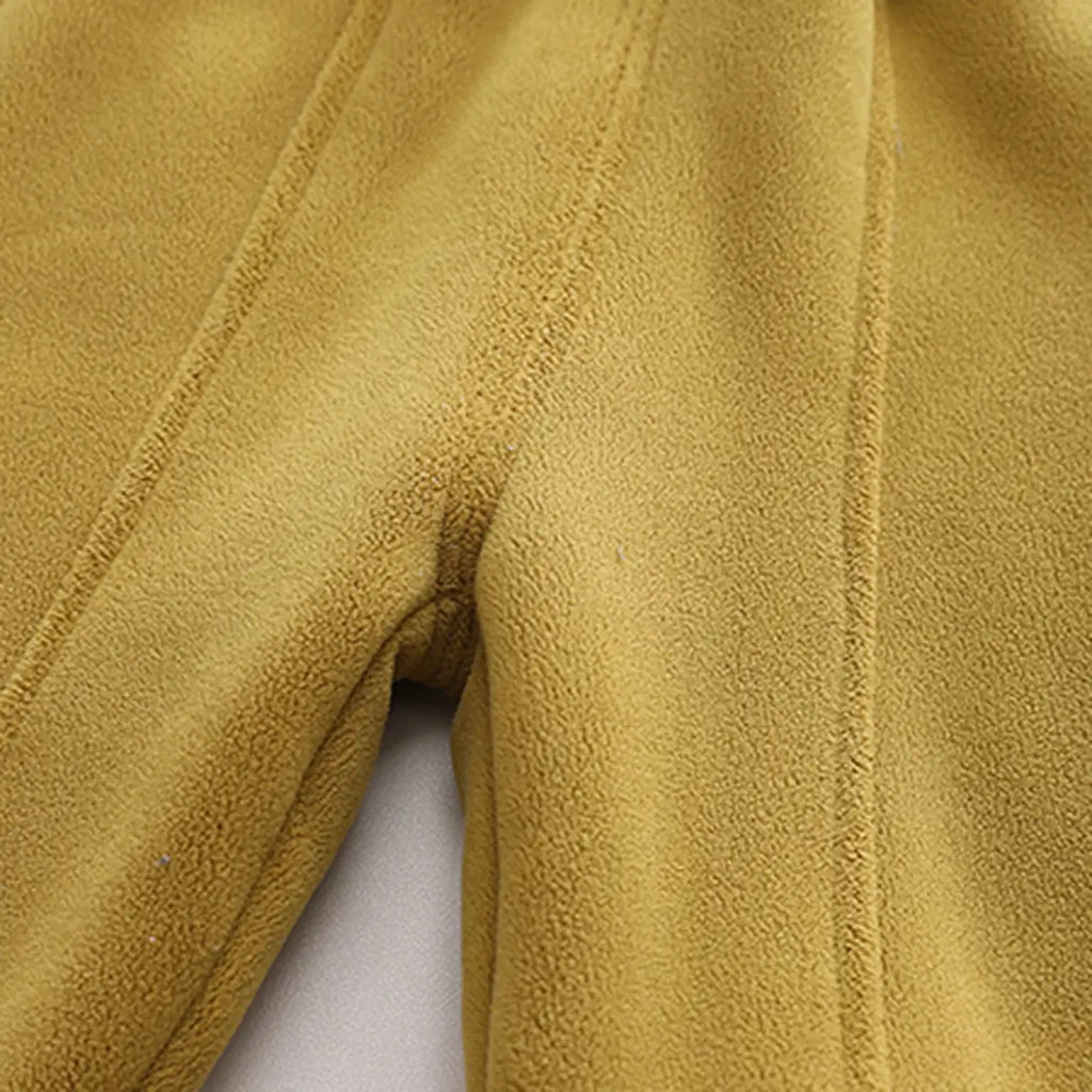 Boys Yellow Self-Design Regular Sweatshirt With Pants Sets 2 pc. Sets