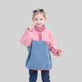 Girls Pink Solid Pullover Sweatshirt Sweatshirts & Hoodies Pink 2-3 Y
