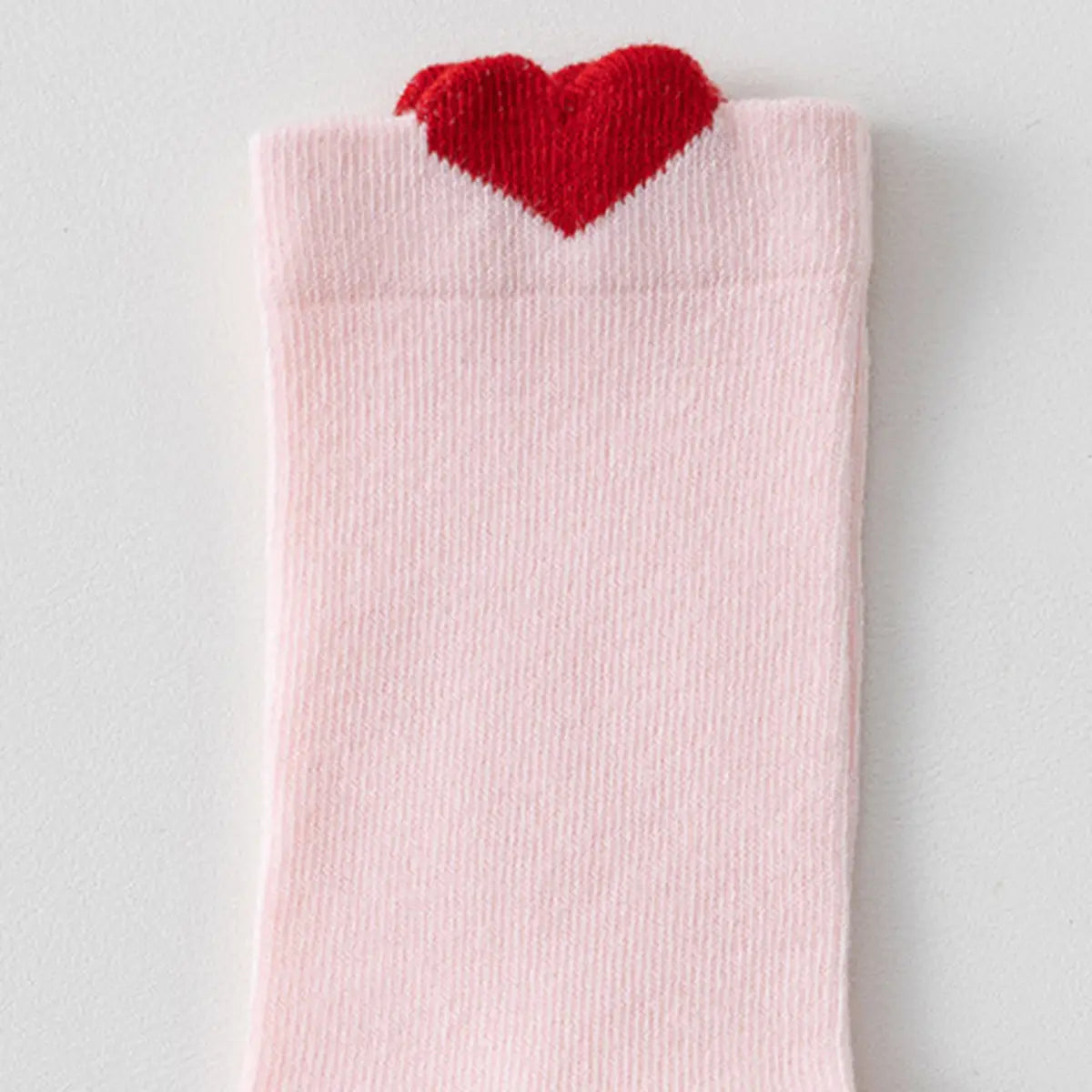 Pack of 3 Girls Multicolour Heart Design Ankle Length Socks Socks