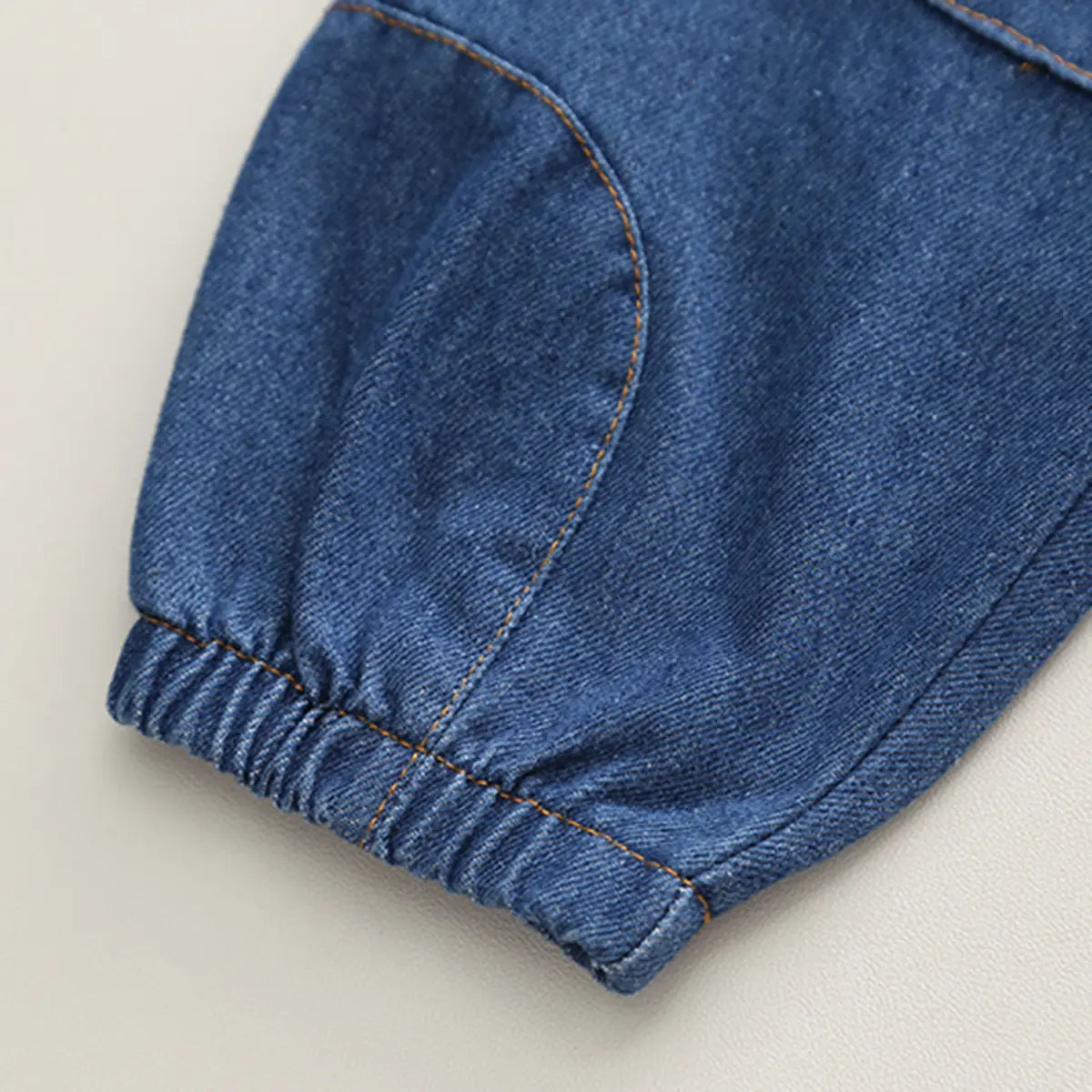Boys Blue Long Sleeve Denim Jacket With Jogger Co-ord Sets Sets