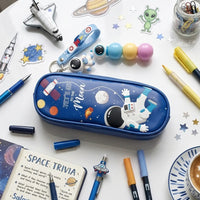 Space Astronaut Pencil Case with Keychain Trending Accessories
