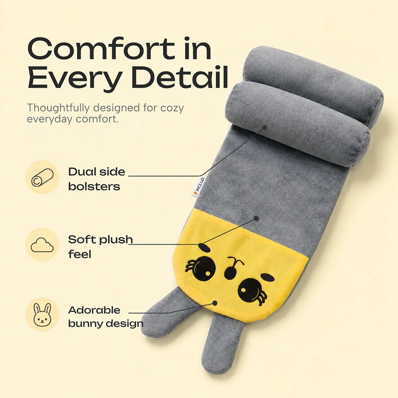 Baby Pillow with Head & Neck Support -Soft Cotton Infant Sleeping Pillow for Flat Head Protection Trending Accessories