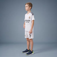 Boys White Short Sleeve Typography Print T-Shirt With Shorts Sets 2 pc. Sets