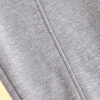 Boys Grey Solid Elasticated Waist Jogger Joggers