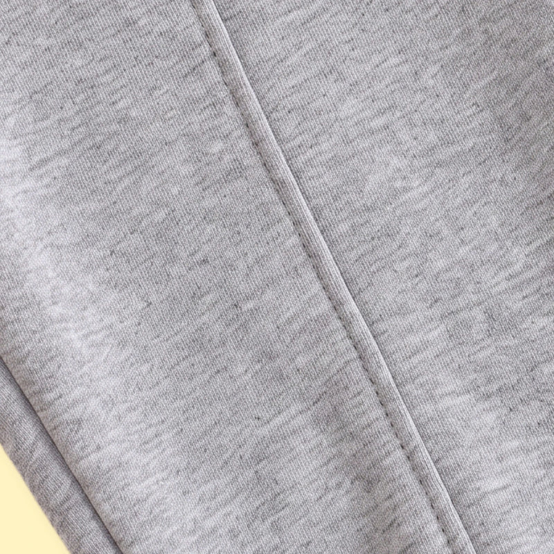 Boys Grey Solid Elasticated Waist Jogger Joggers