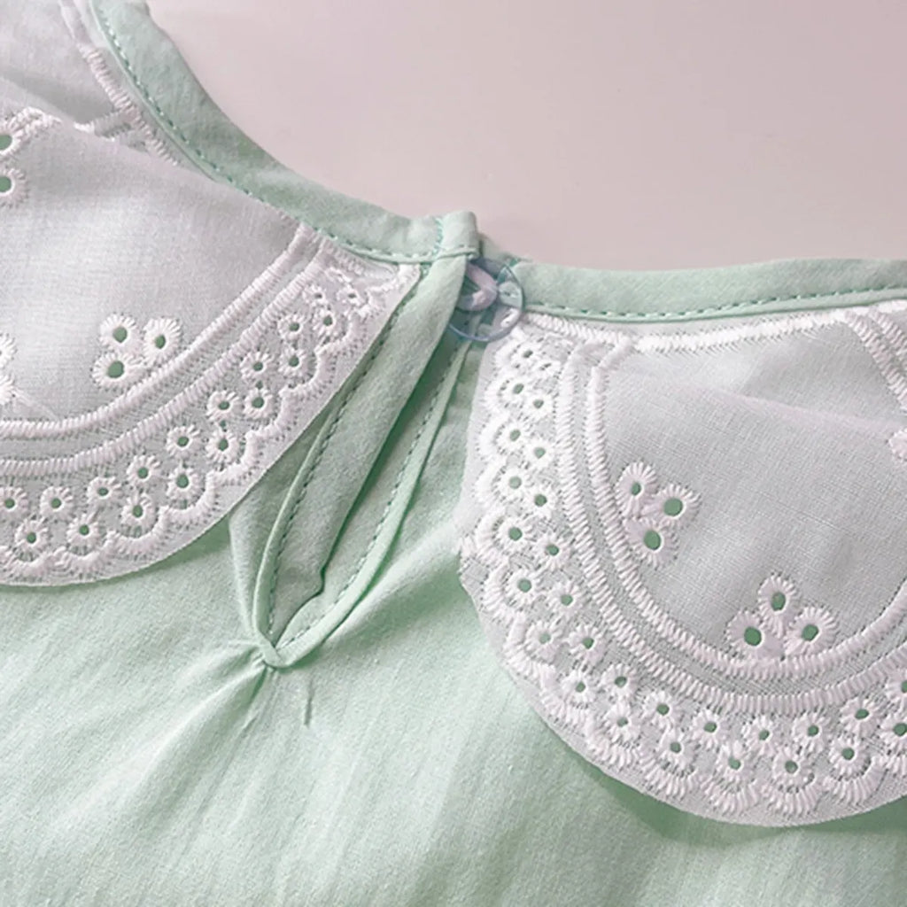Girls Mint Green Sleeveless Top & Capri Co-ord Sets Sets