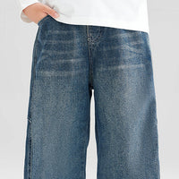 Boys Blue Loose Fit Denim Jeans Pants