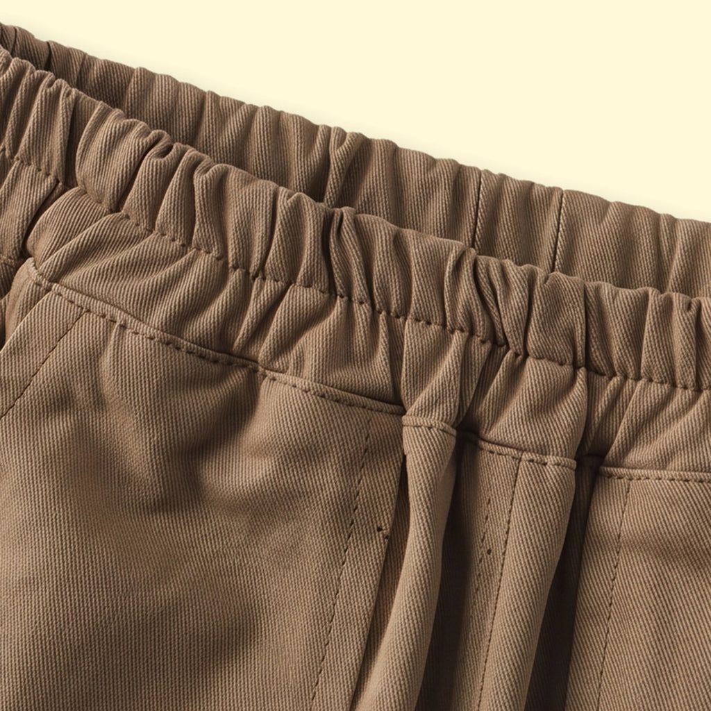 Boys Brown Relaxed Fit Pants Pants