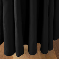 Girls Black Off Shoulder Spaghetti Strap Gown Party Dresses