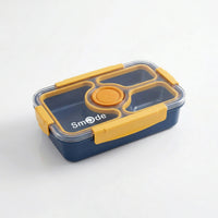Kids Yellow Multi-Compartment Lunch Box Trending Accessories Yellow Onesize