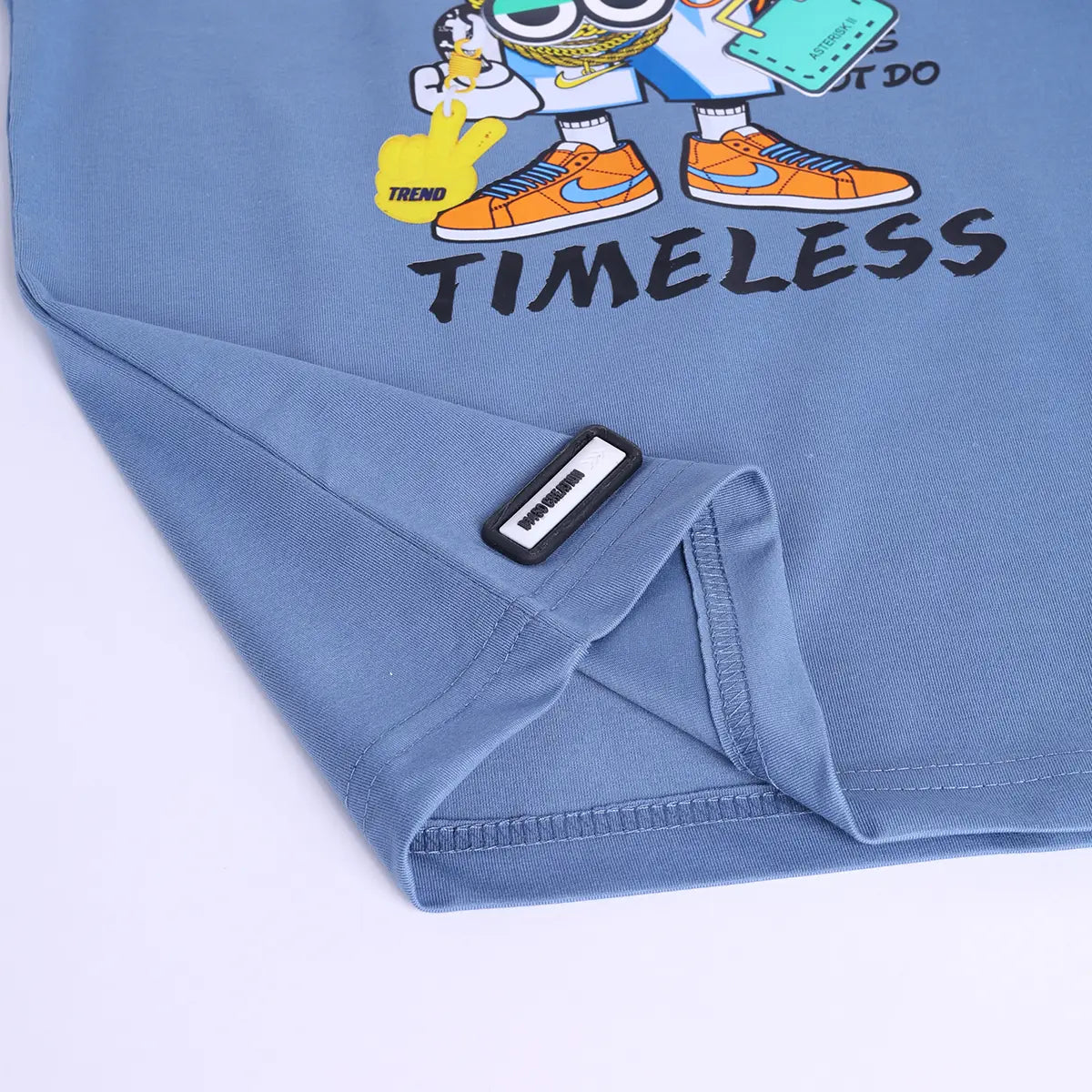 Boys Blue Graphic Short Sleeve T-Shirt With Elasticated Cargo Shorts Sets Sets