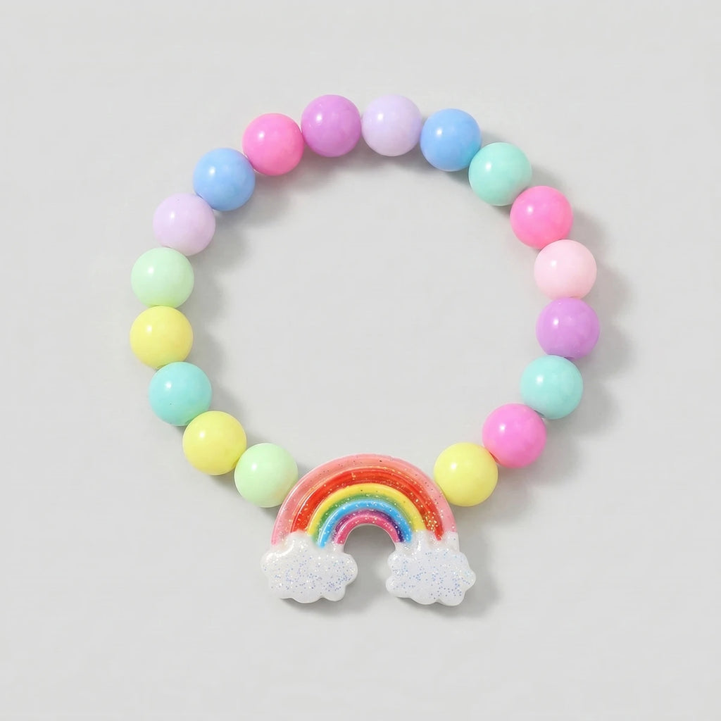 Pack Of 8 Girls Multicolour Beads Bracelet Sets Bracelet