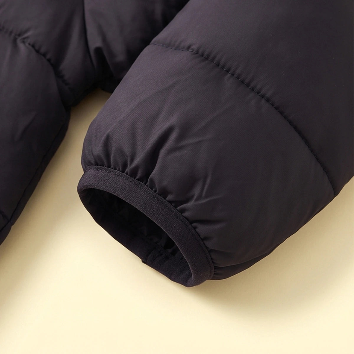 Boys Black Hooded Quilted Puffer Jacket Coats & Jackets