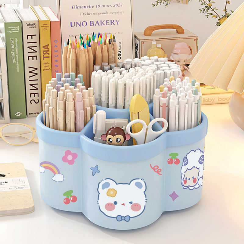 Kids Pink Multi-Functional Paint Brush Rinser & Desk Organizer Trending Accessories Sky Blue Onesize