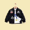 Boys Black Bomber Jackets Coats & Jackets Black 1-2 Y