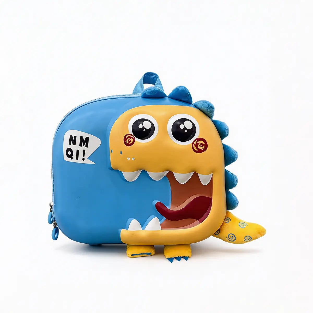 Kids Blue 3D Dinosaur Hard-Shell Backpack Trending Accessories Blue Onesize