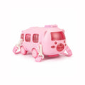 INCLUD Cute Bear Bus Water Bottle for Kids with Straw & Carry Strap Trending Accessories Surprise Shade Onesize