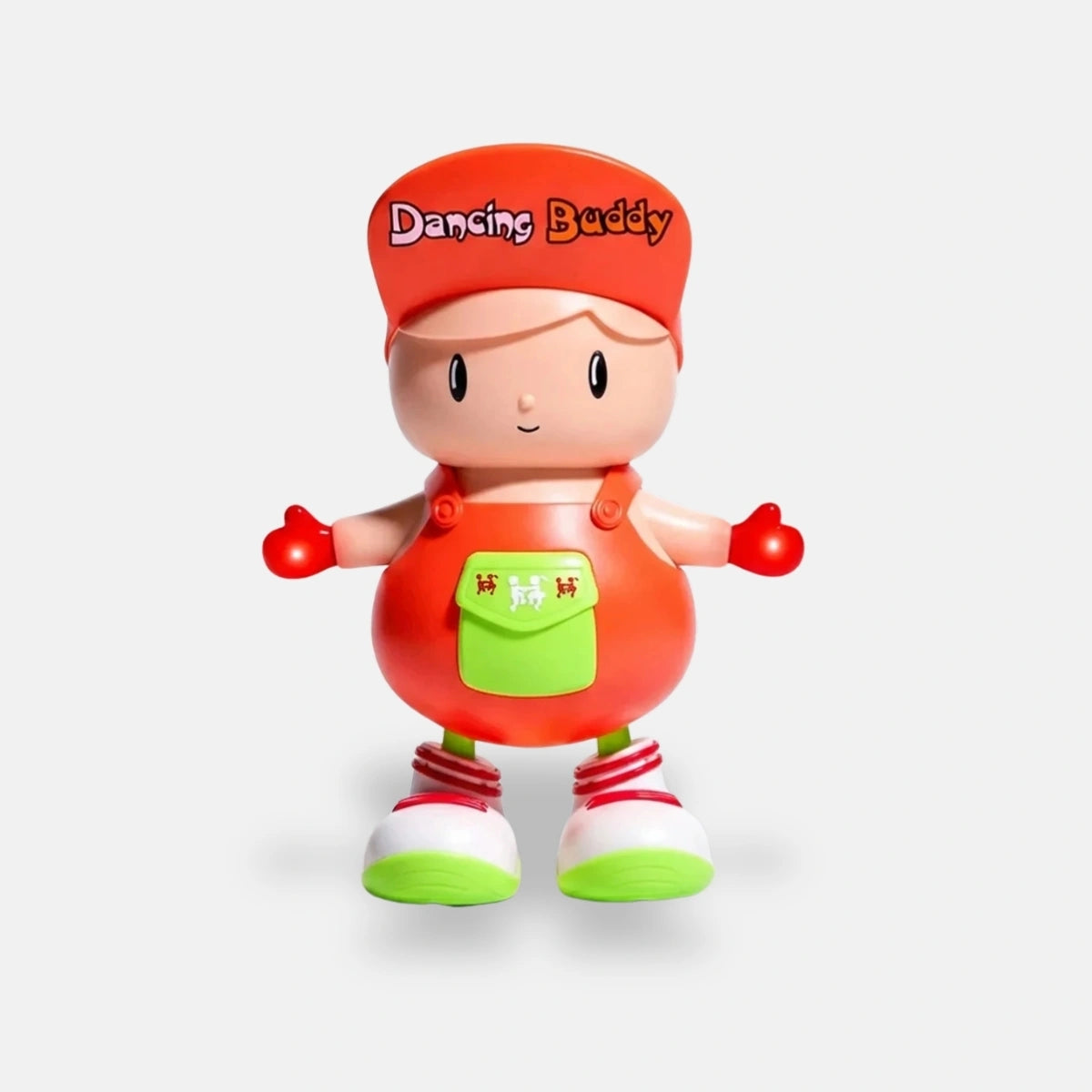Kids Blue Dancing Buddy Figure Toy with LED Lights Trending Accessories