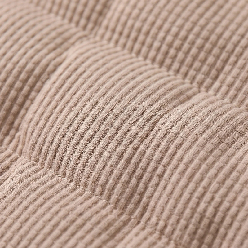 Boys Beige Textured Hooded Zip-up Jacket Coats & Jackets