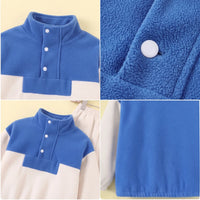 Boys Off White Solid Sweatshirt With Jogger Sets 2 pc. Sets