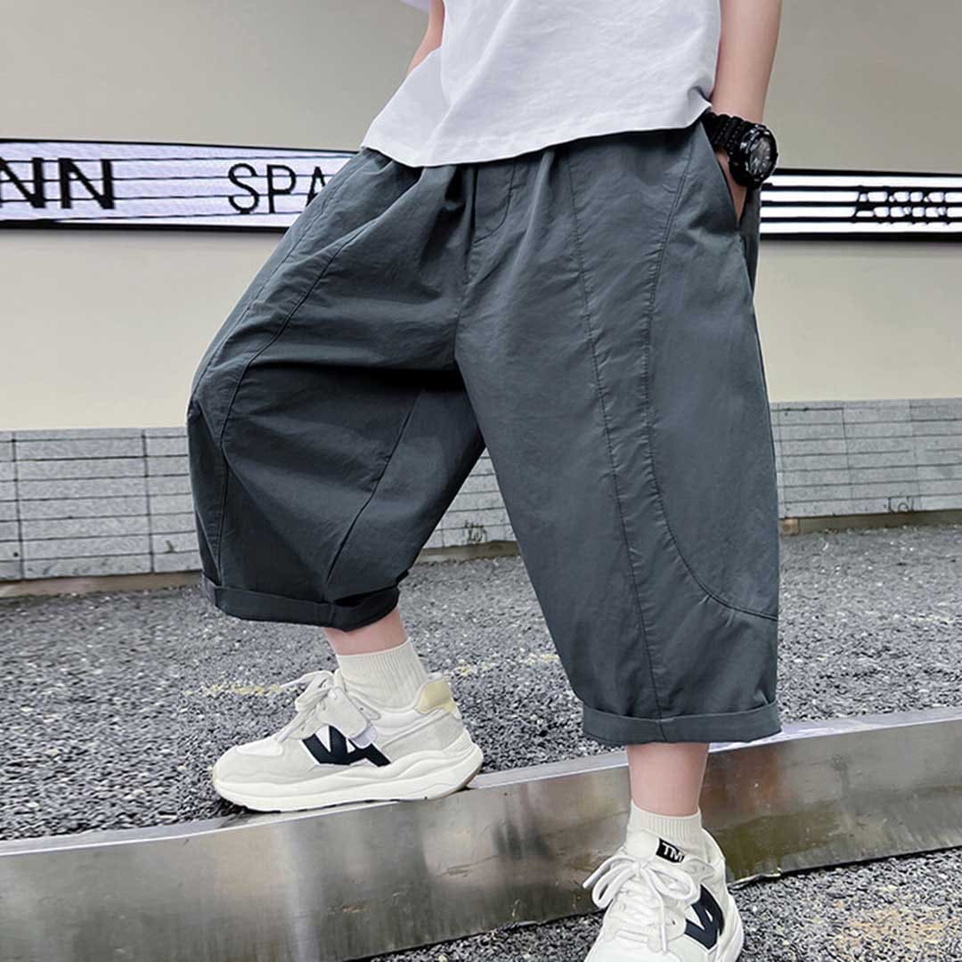 Boys Elasticated Loose Fit Bermuda Bermudas   