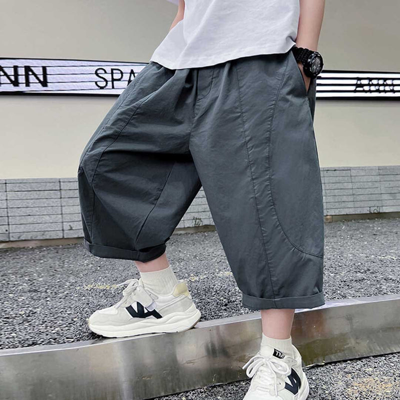 Boys Elasticated Loose Fit Bermuda Bermudas   
