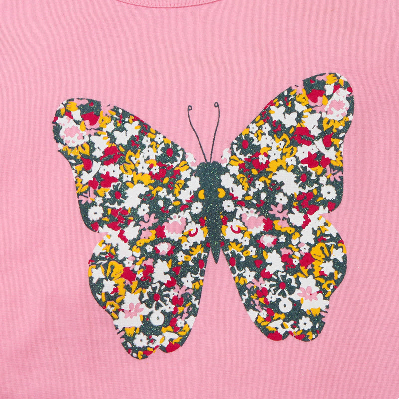 Girls Multicolor Graphics Summer T-shirts- Pack Of 3 Tshirts