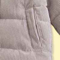 Boys Grey Textured Long Sleeve Jacket Coats & Jackets