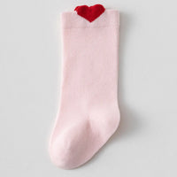 Pack of 3 Girls Multicolour Heart Design Ankle Length Socks Socks