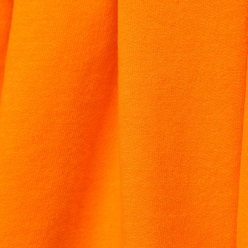 Girls Orange Flower Printed Summer T-Shirt With Shorts Set 2 pc. Sets