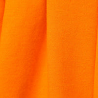 Girls Orange Flower Printed Summer T-Shirt With Shorts Set 2 pc. Sets
