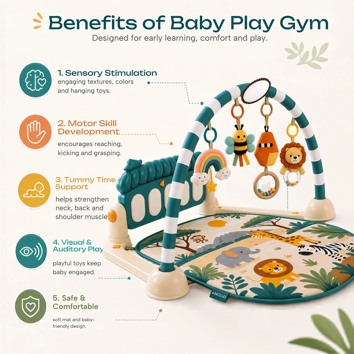 INCLUD Baby Play Gym Trending Accessories