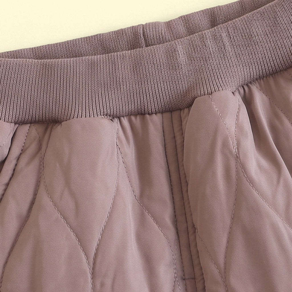 Boys Light Brown Quilted Jacket & Joggers Co-ord Sets Sets