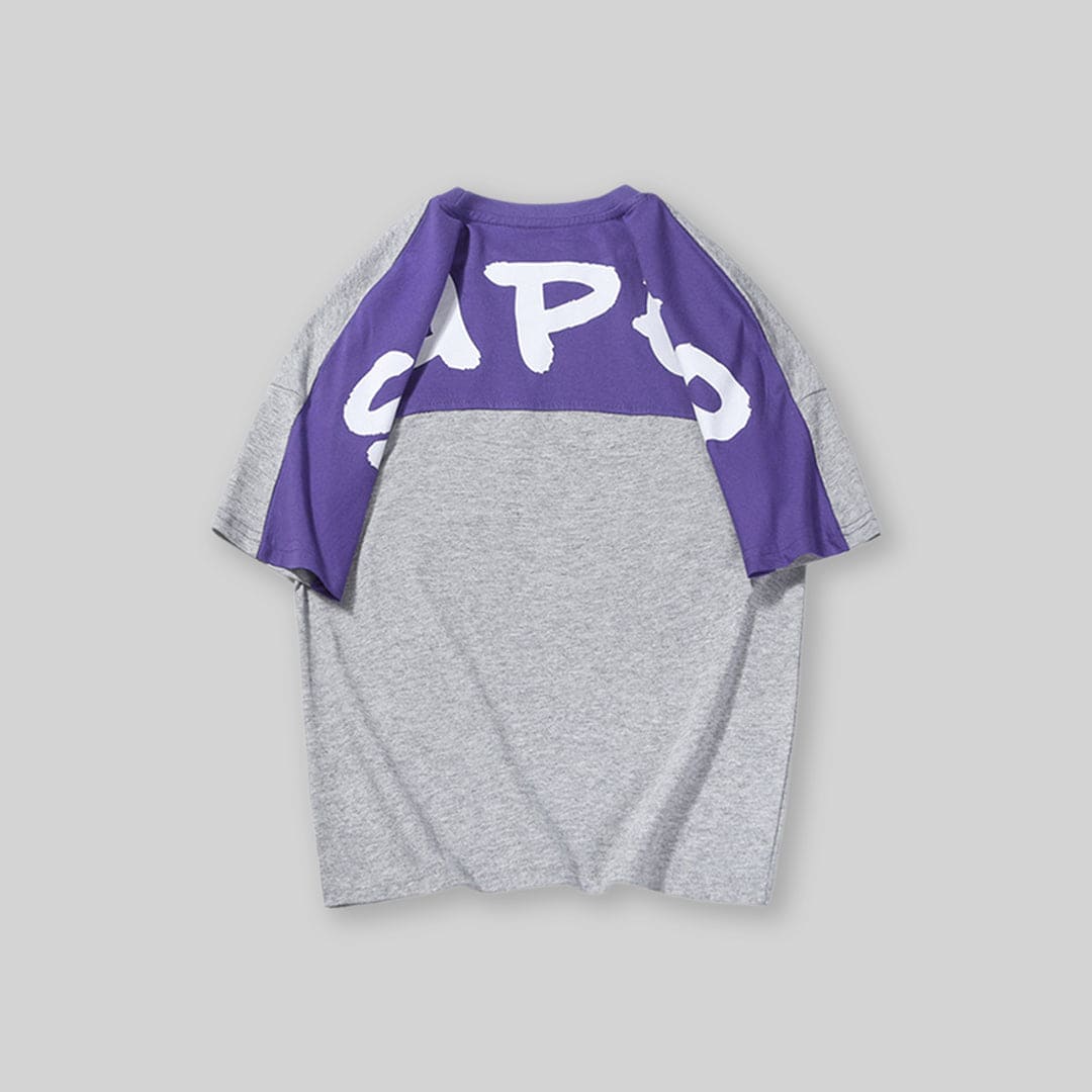 Boys Colorblocked Oversized T-Shirt Tshirts   
