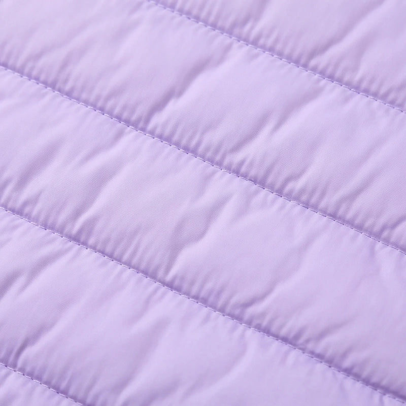 Girls Purple Hooded Quilted Puffer Jacket Coats & Jackets