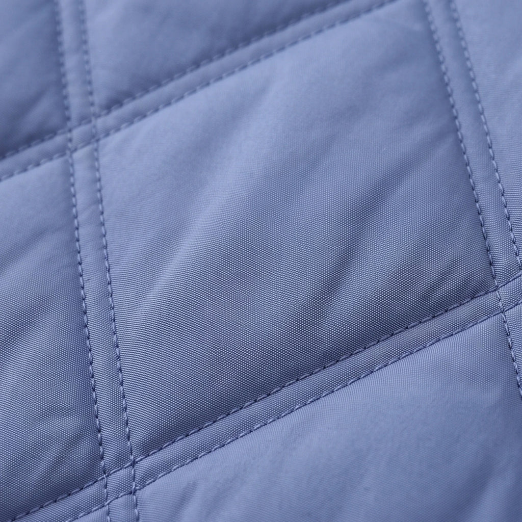 Boys Blue Long Sleeve Quilted Jacket Coats & Jackets