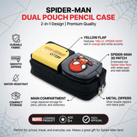 Kids Spider Hero Multi-Compartment Pencil Pouch Trending Accessories