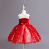 Girls sleeveless Embellished Fit & Flare Party Dress Party Dresses   