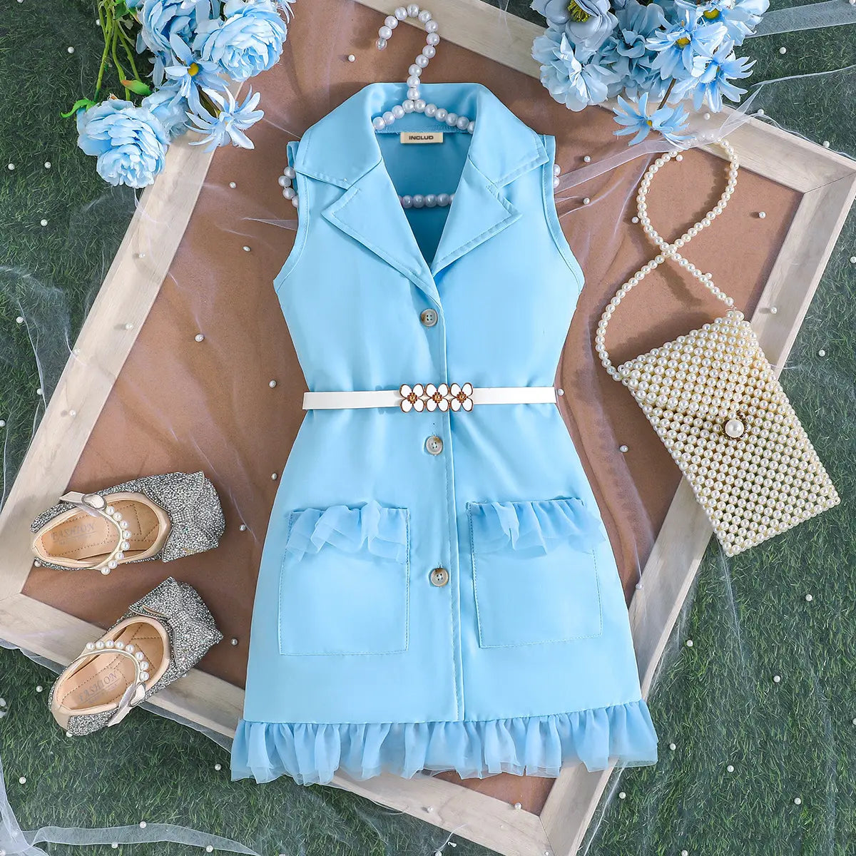 Casual Dresses for Girls | Soft & Comfortable Everyday Wear | INCLUD Casual Dresses for Girls | Soft & Comfortable Everyday Wear | INCLUD