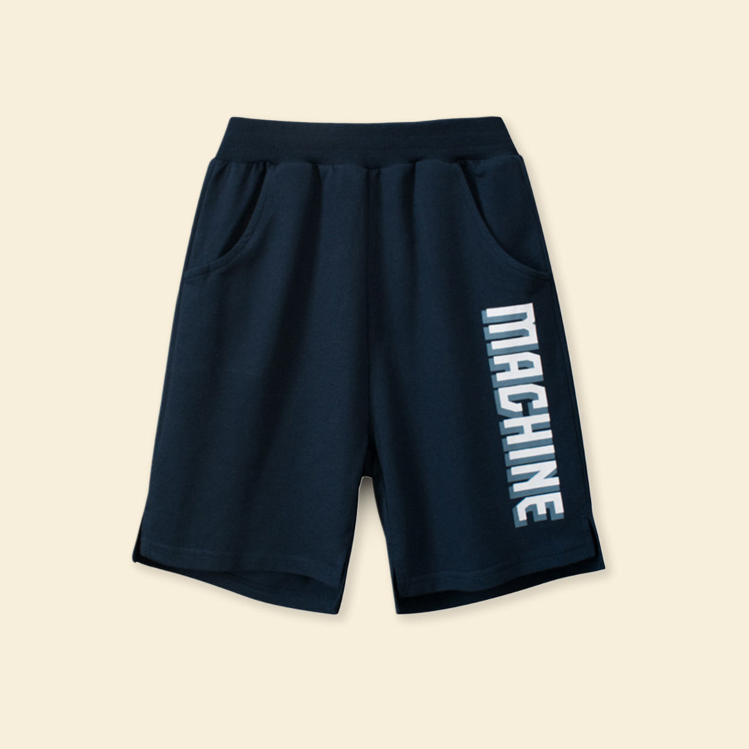 Boys Elasticated Knee Length Shorts Shorts   