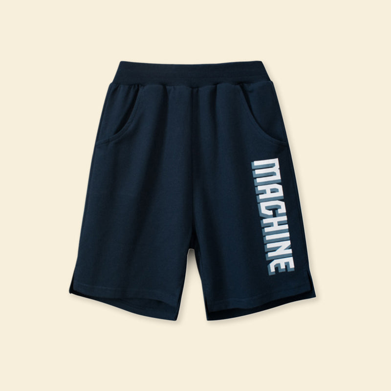 Boys Elasticated Knee Length Shorts Shorts   